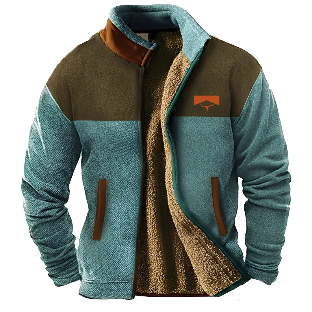 Aubert - Herren-Fleecejacke für Outdoor-Aktivitäten