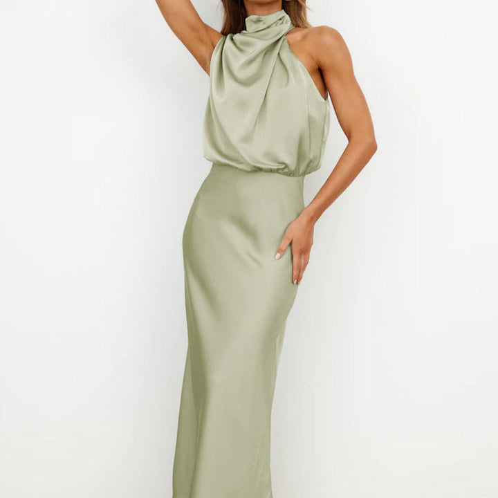 Sophie – Elegant Draped Dress - Image 9