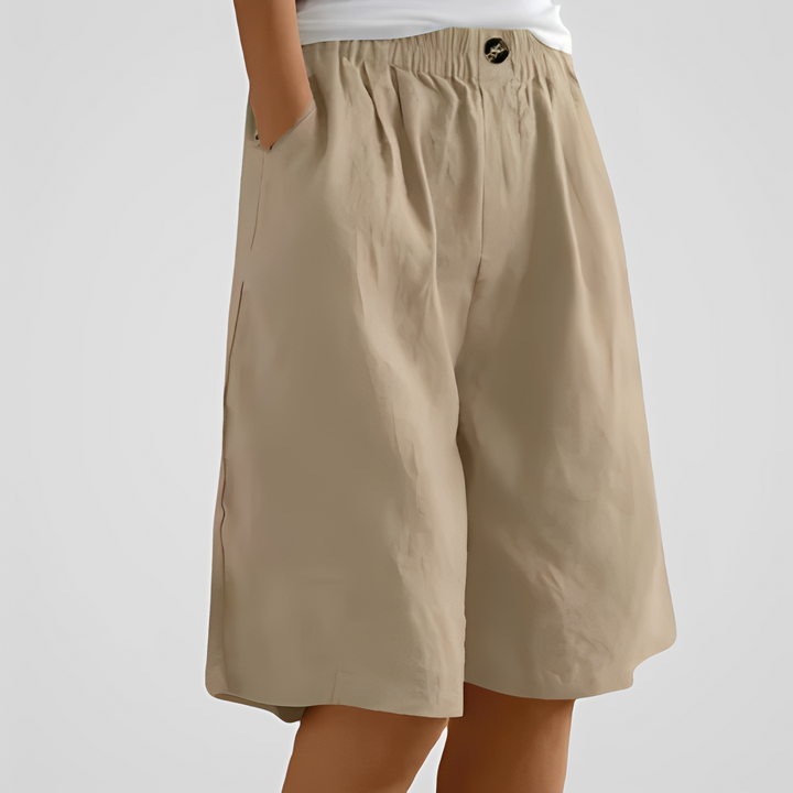 Jovien - Weit geschnittene, trendige Sommerhose für Damen
