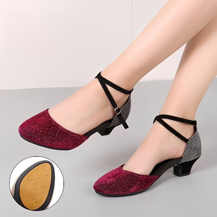 Carrie - Elegante Glitzersandalen für Damen