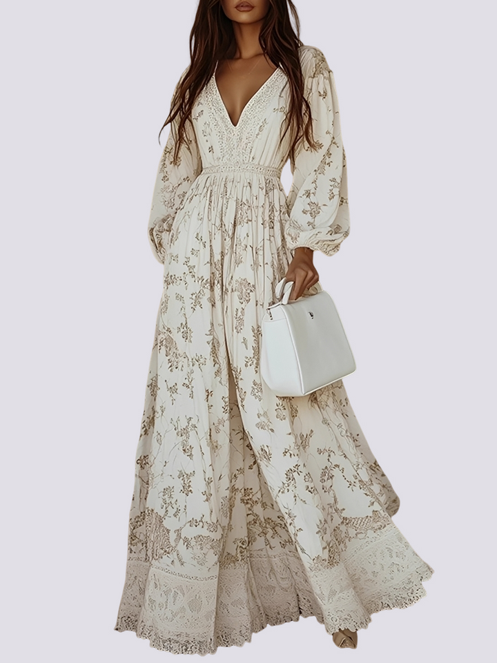 Katy - Bequemes Langarmkleid für Damen