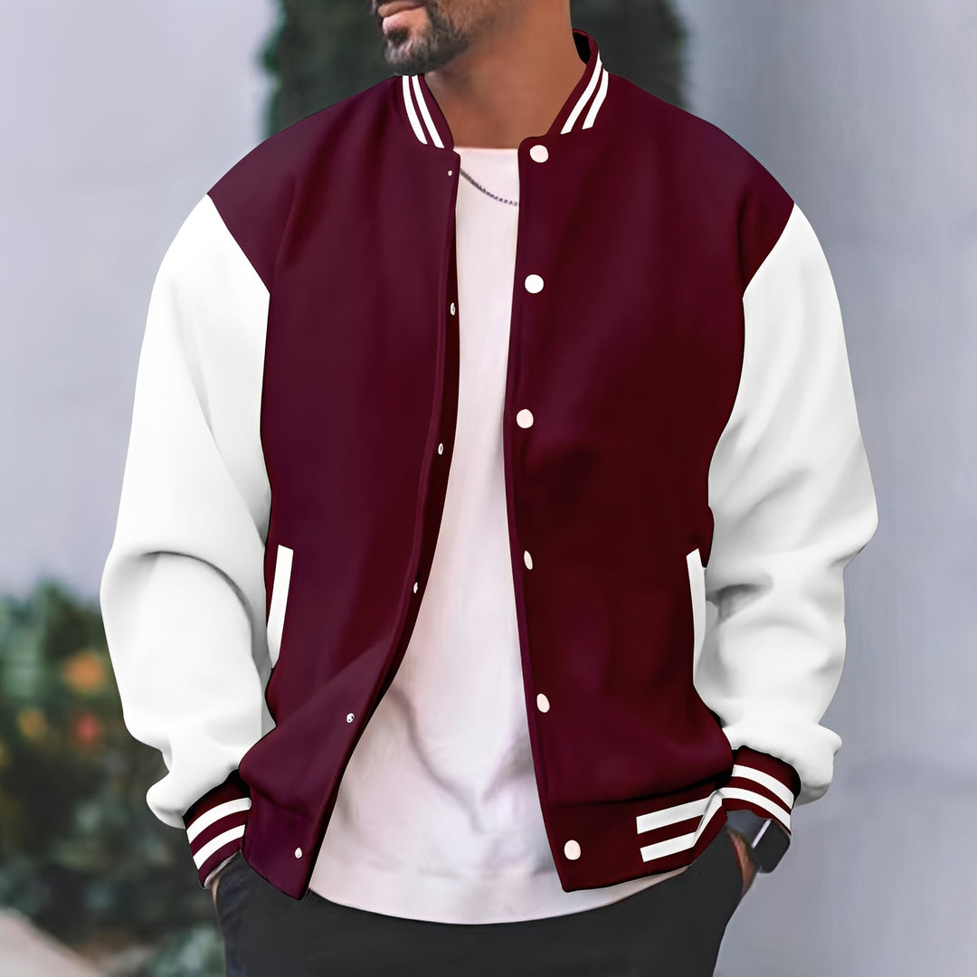 Greg - Elegante Herren-Bomberjacke mit legerem Schnitt