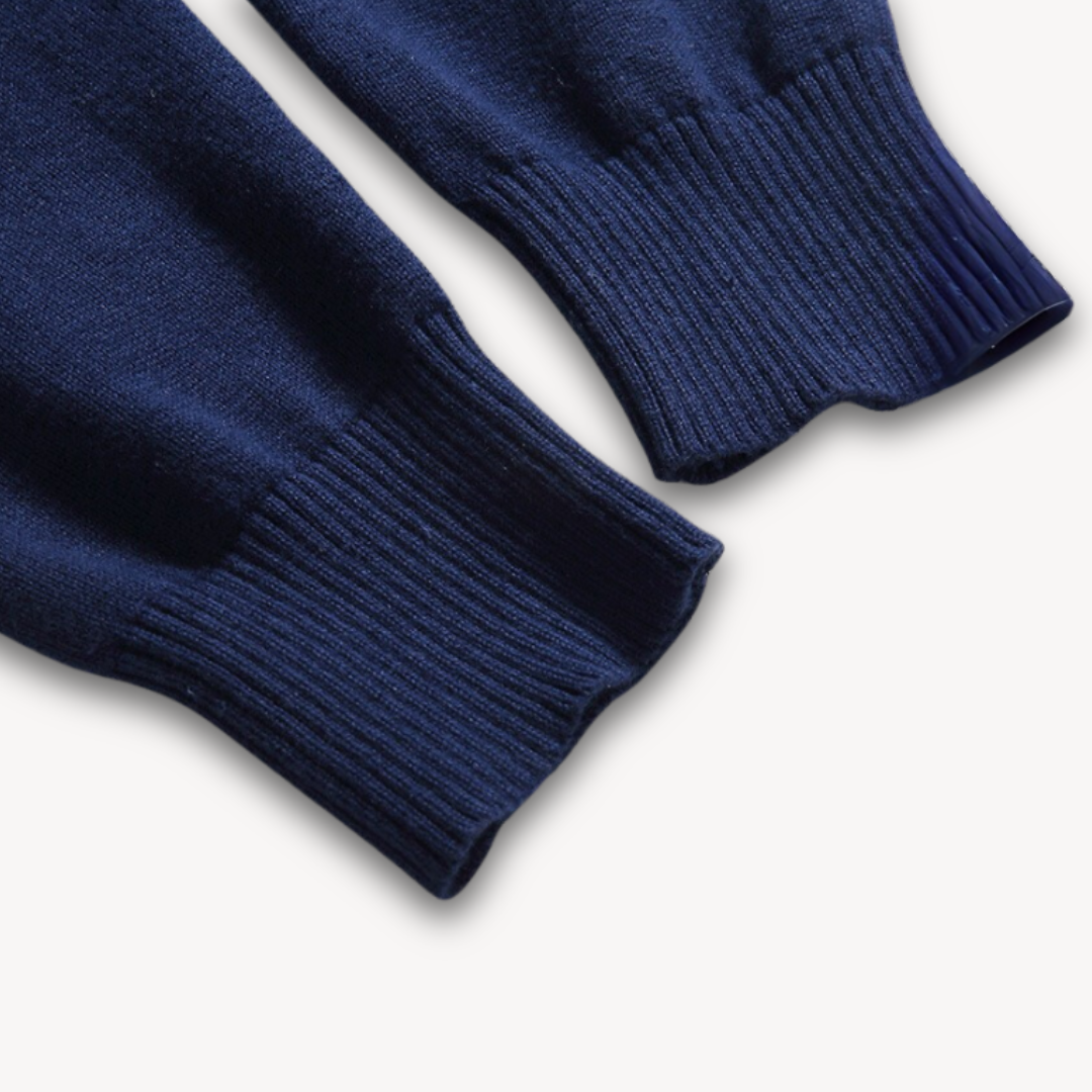 V Ausschnitt Pullover | Schmaler Schnitt für Business und Alltag