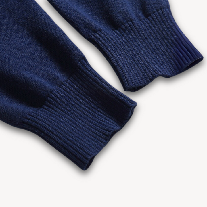 V Ausschnitt Pullover | Schmaler Schnitt für Business und Alltag