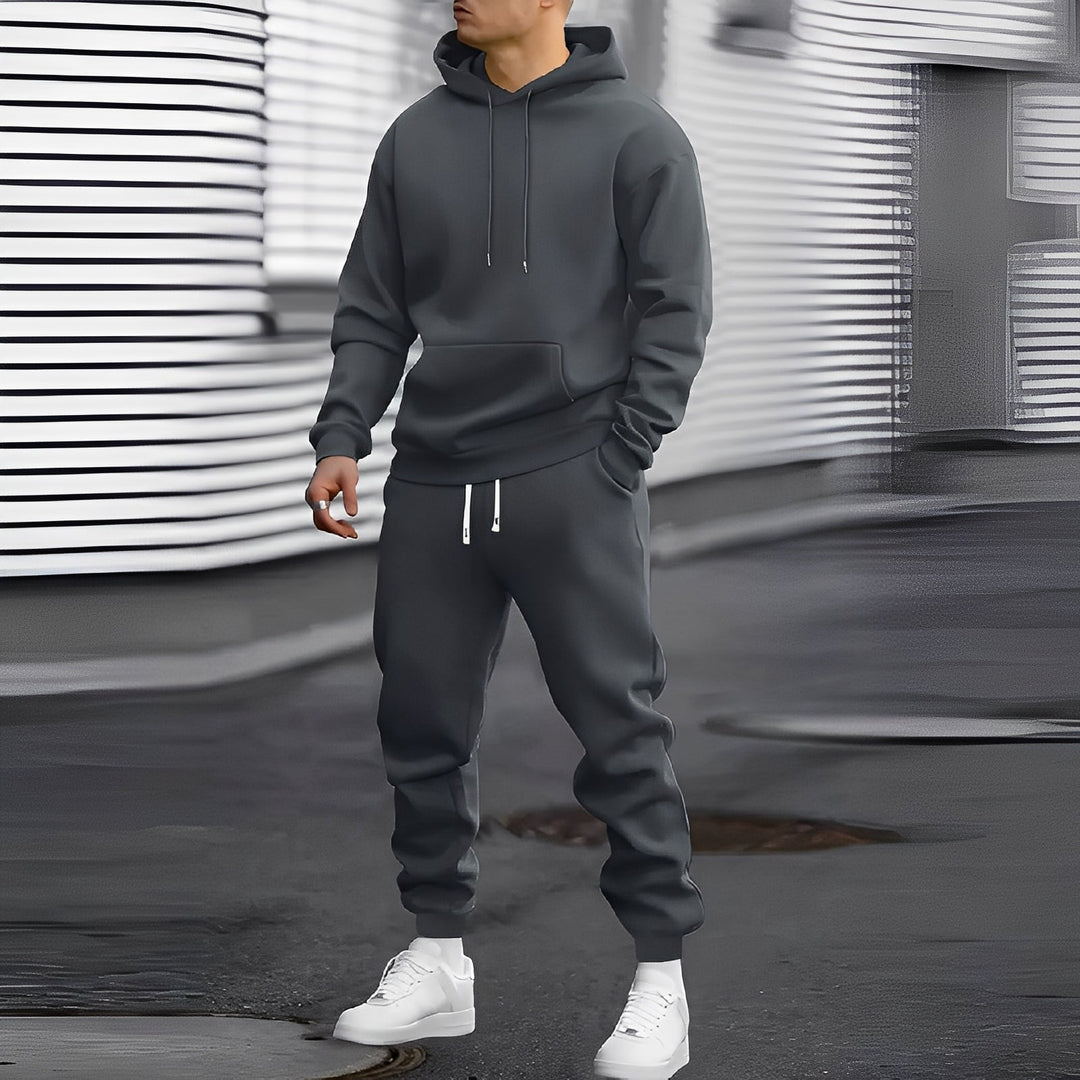 Arvel - Bequemes Herren-Sportanzug-Set mit Kapuze