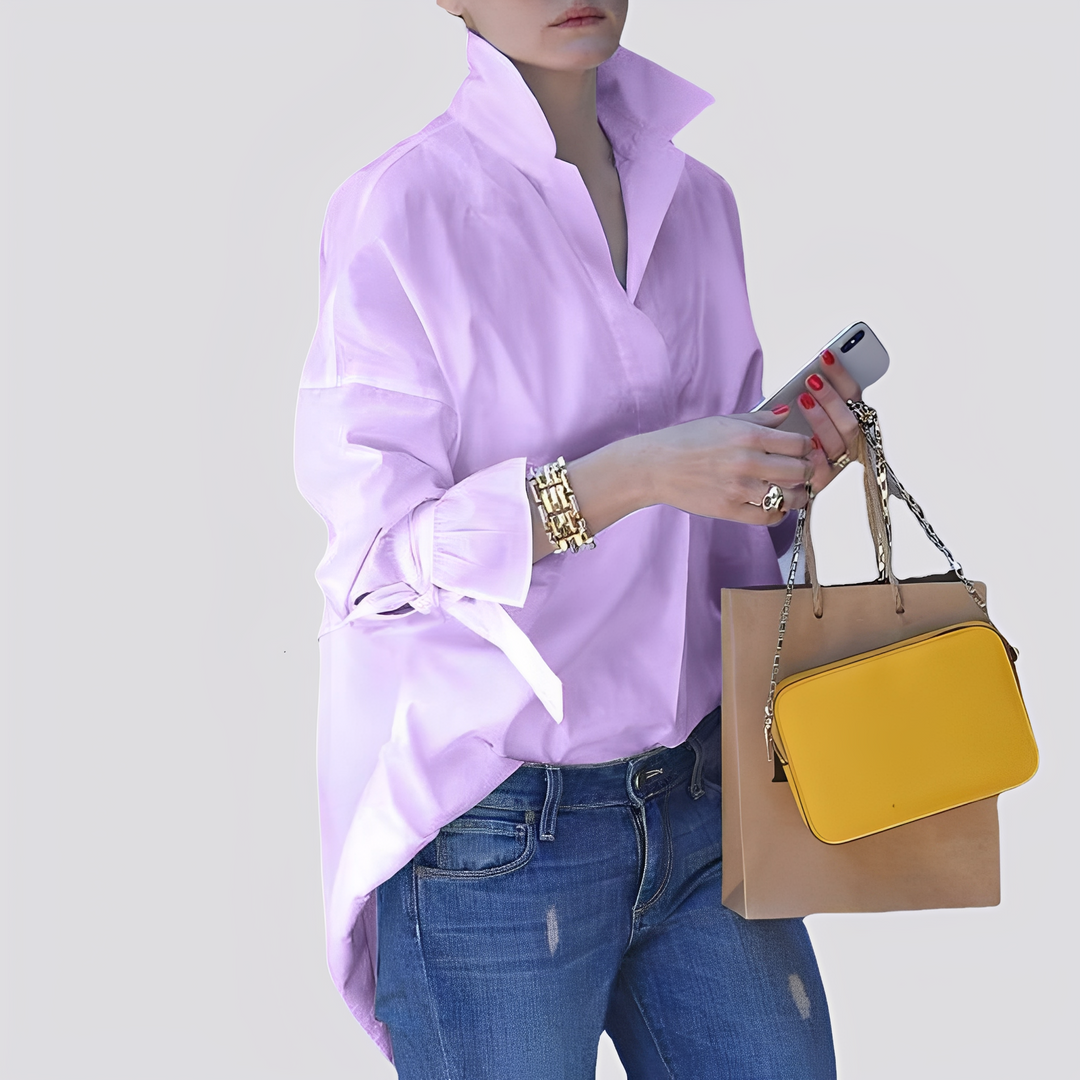 Monica - Lässige, bequeme Bluse für Damen