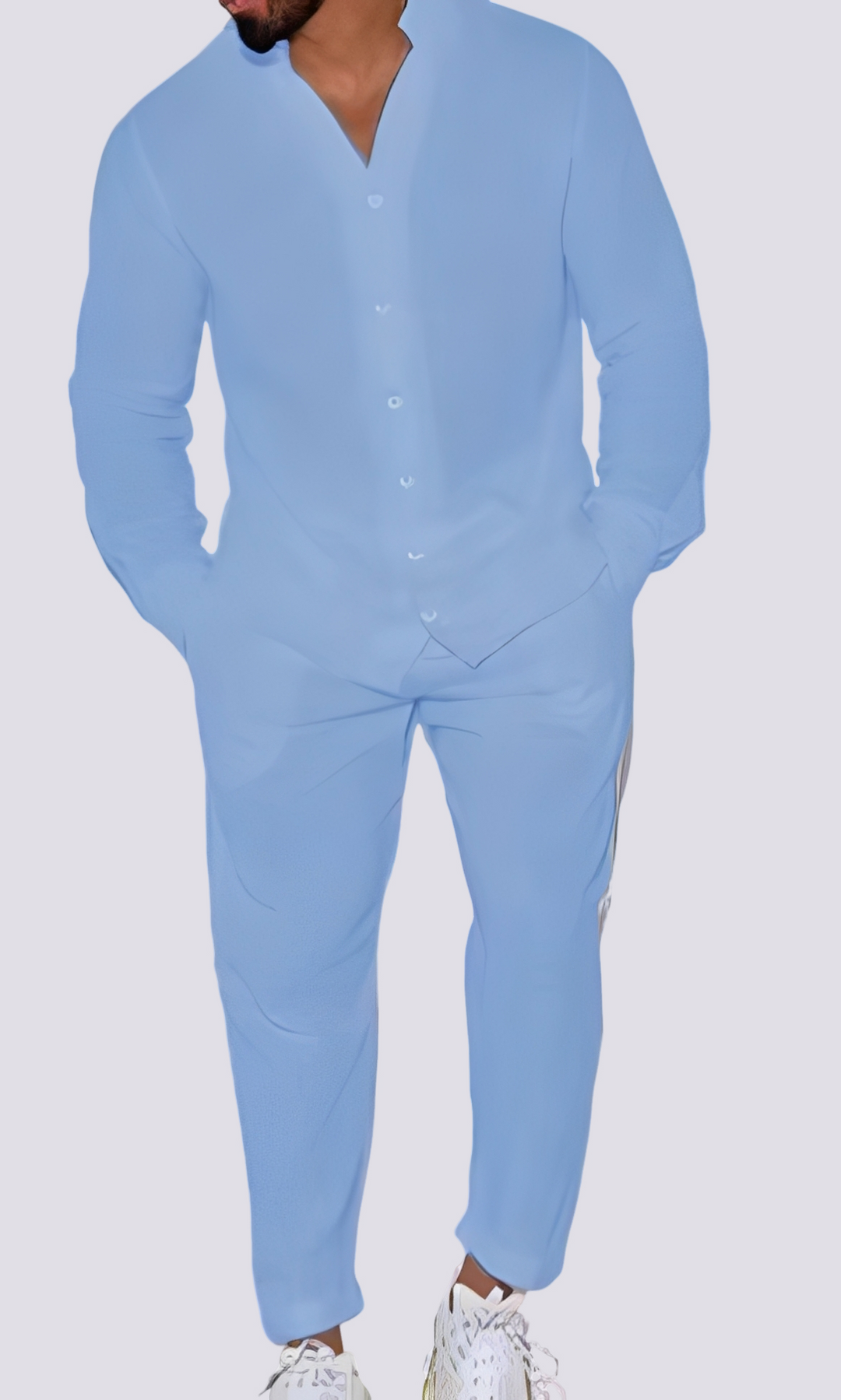 Eric - Lässiges zweiteiliges Lounge-Set für Herren