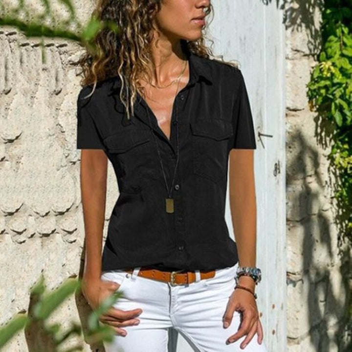 Florence - Streetwear-Kurzarmbluse
