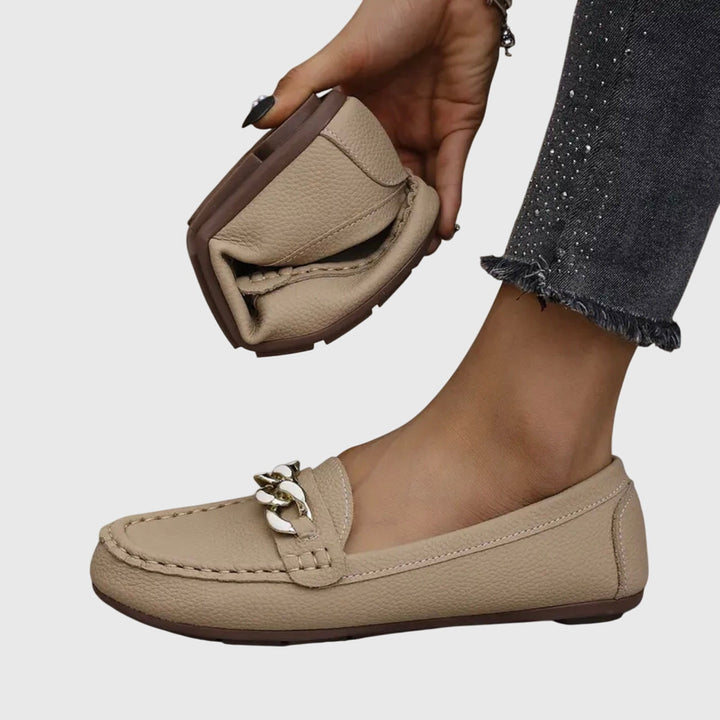 Orthopädische Slipper für Damen mit Kette