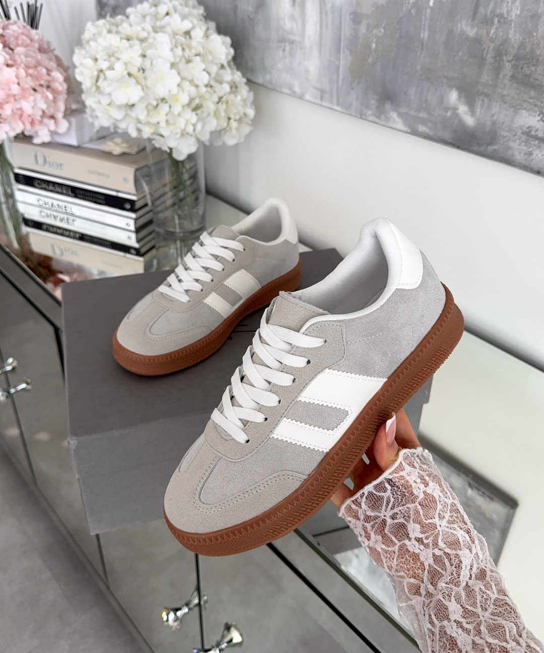 Sneaker Sonia Grau Ladypolitan ♡