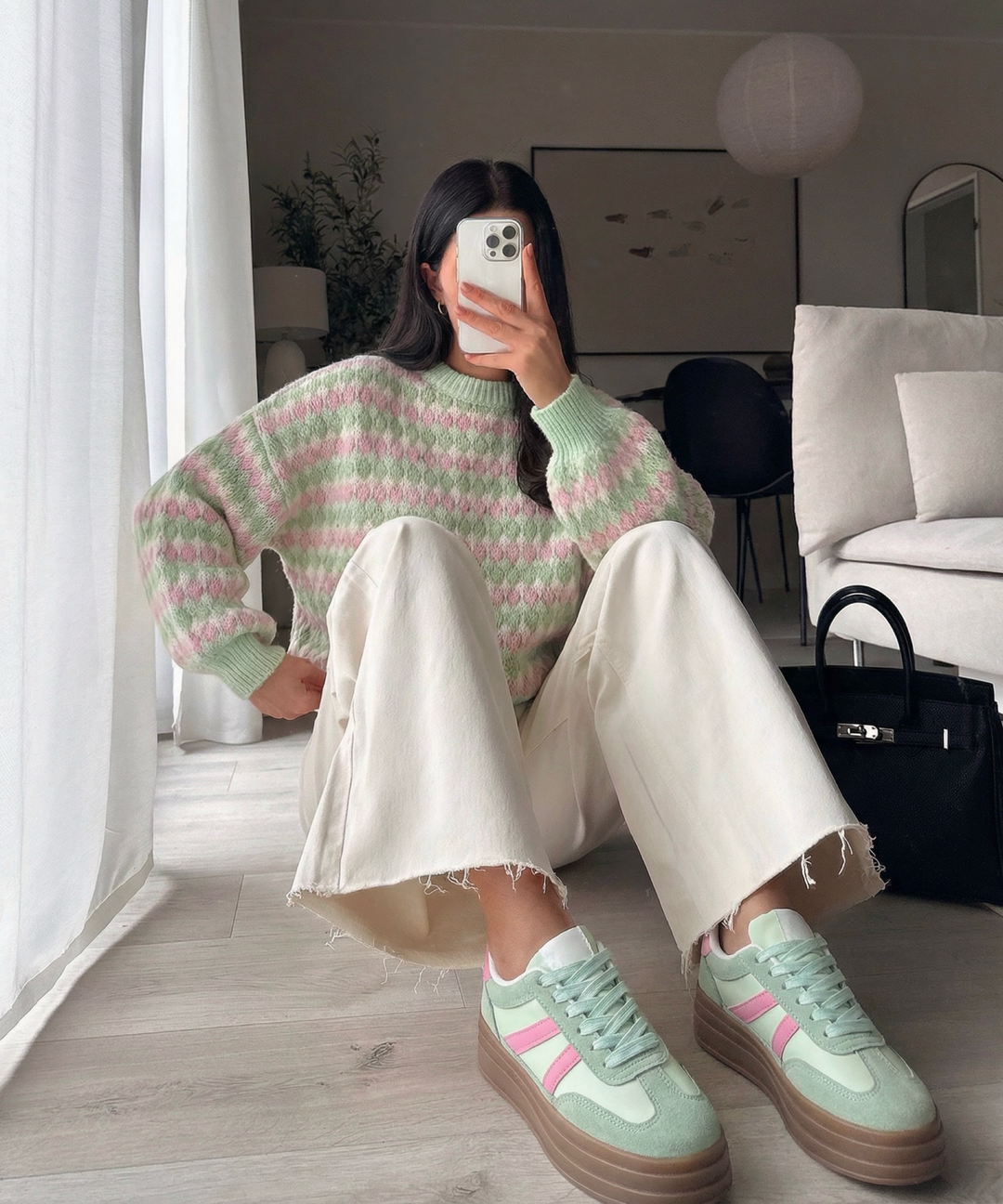Sneaker Camille Hellgrün Ladypolitan ♡