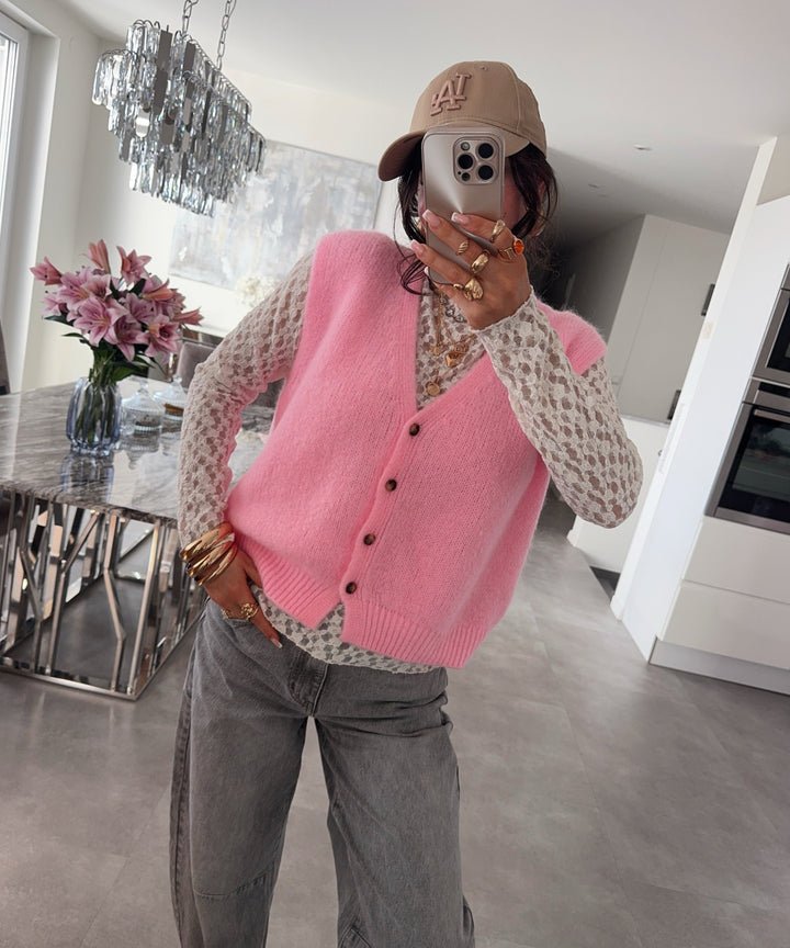 Weste Solin Hellpink Ladypolitan ♡