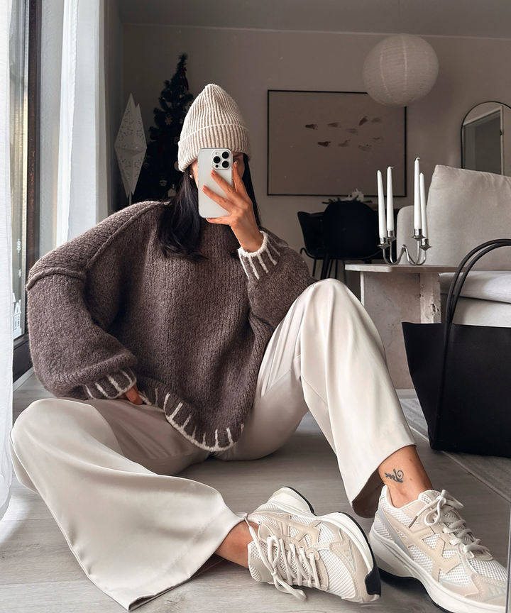Sneaker Saralea Beige Ladypolitan ♡