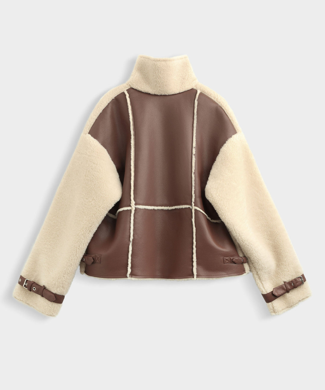 Teddy Fell Jacke Ella Beige Ladypolitan ♡