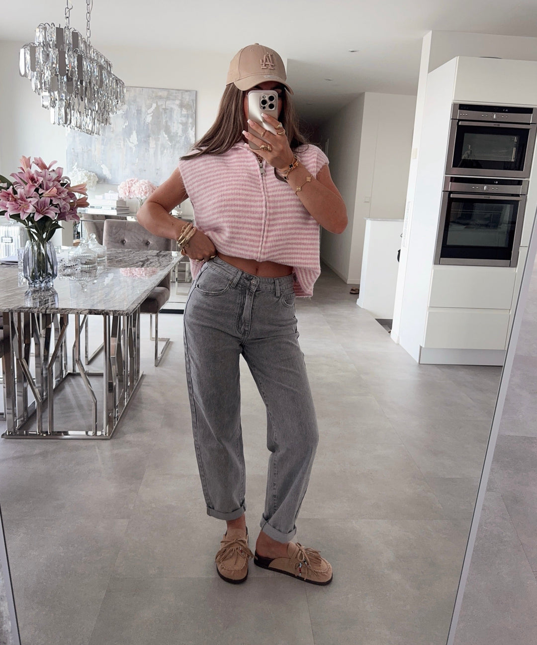 Pantoletten Miranda Franssen Beige Ladypolitan ♡