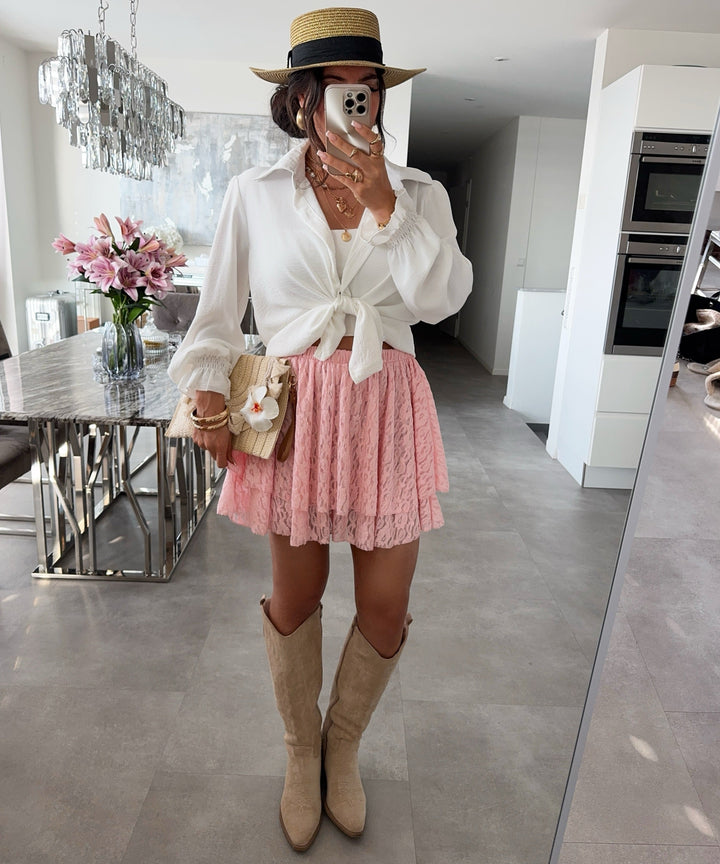 Hosenrock mit Spitze Liwa Rosa Ladypolitan ♡
