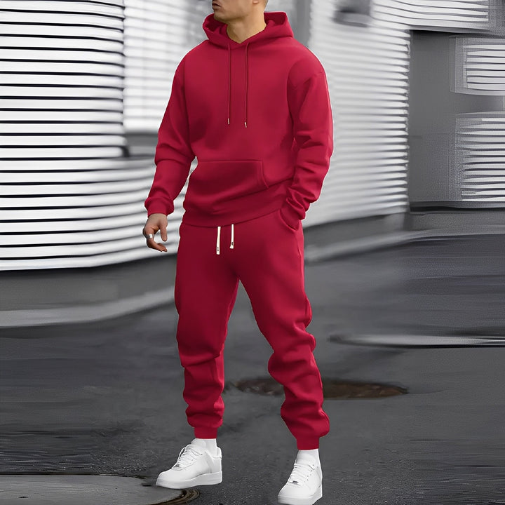 Arvel - Bequemes Herren-Sportanzug-Set mit Kapuze