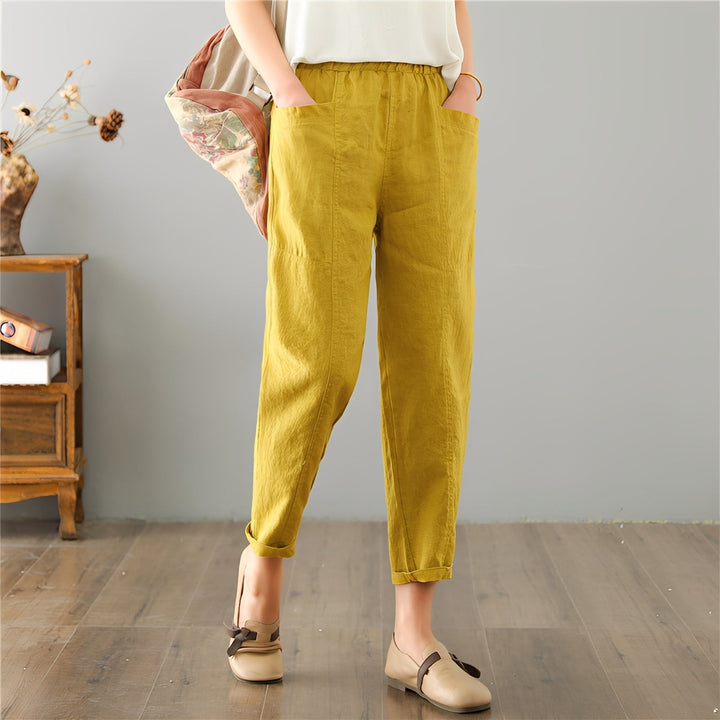 Gretchen - Bequeme Freizeithose mit Taschen für Damen