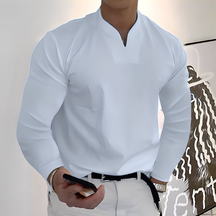 Corentin - Freizeit-Herren-Langarmhemd