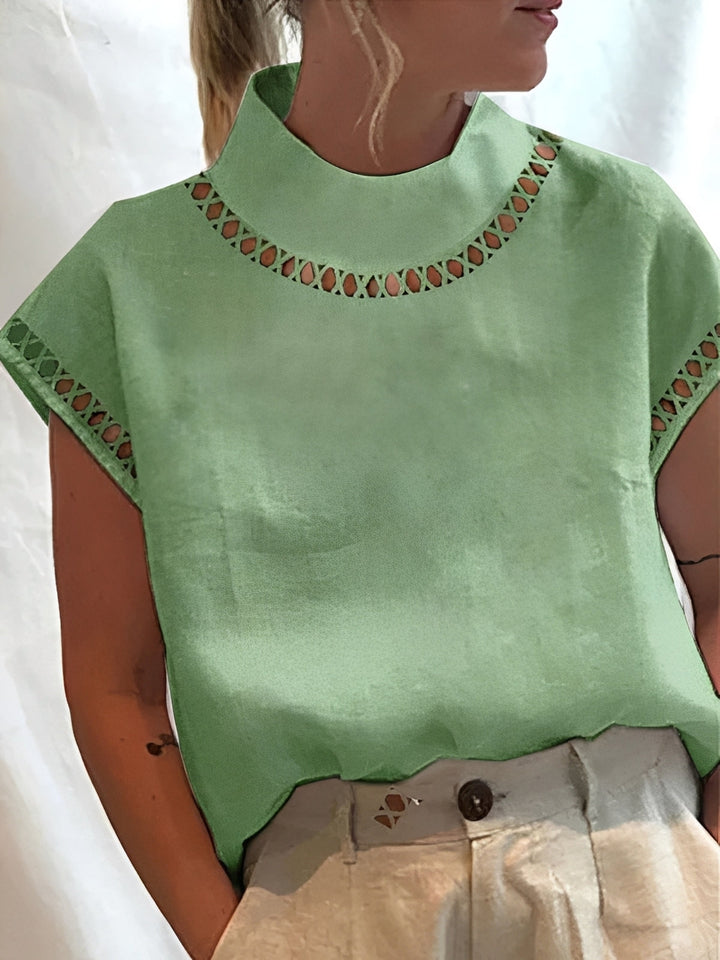 Nannie - Elegantes Damen-Top mit Dekolleté