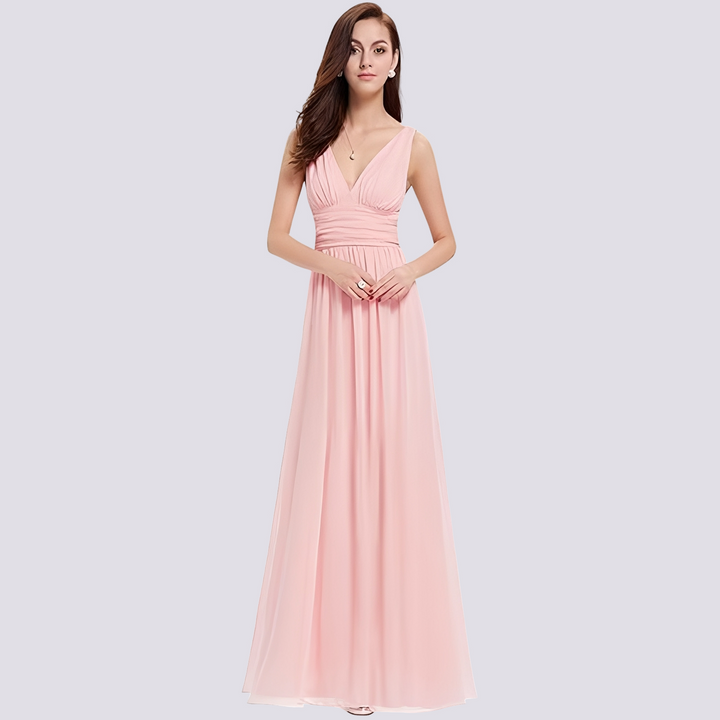 Maddie - Schickes ärmelloses Abendkleid für Damen