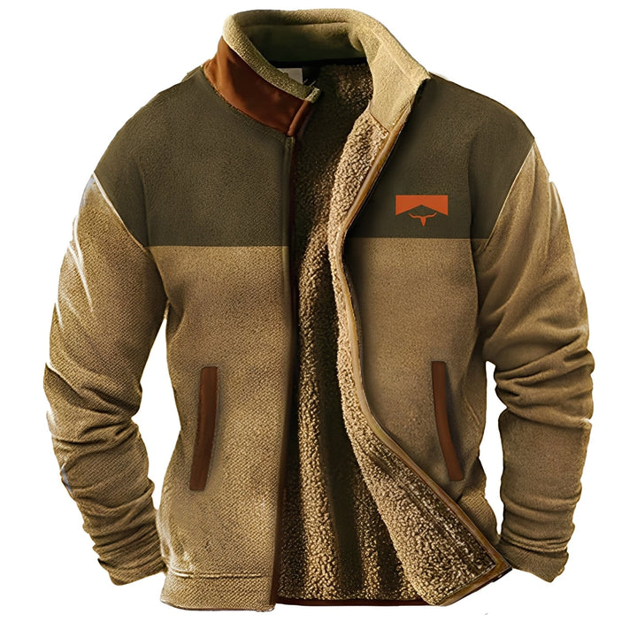 Aubert - Herren-Fleecejacke für Outdoor-Aktivitäten