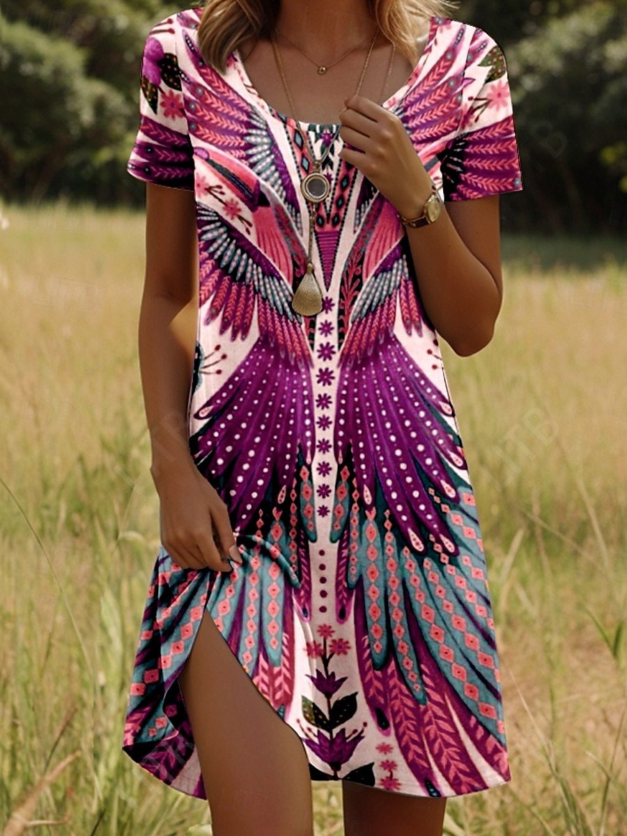 Carina – Trendy Ethnic Summer Dress for Women - Image 6