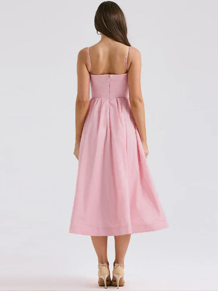 A-Linien Kleid Damen | Figurbetonte Taille & Schwungvoller Rock