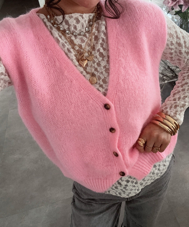 Weste Solin Hellpink Ladypolitan ♡