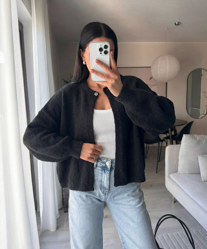Cardigan Angela Schwarz