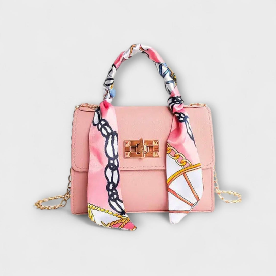 Emilia | Damen Elegante Handtasche mit Kettenriemen