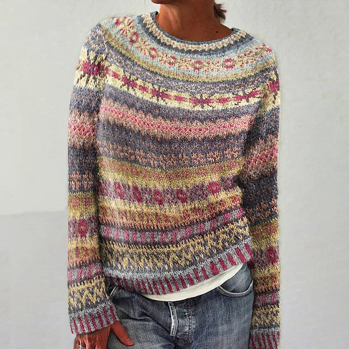 Olivia – Pullover mit Muster