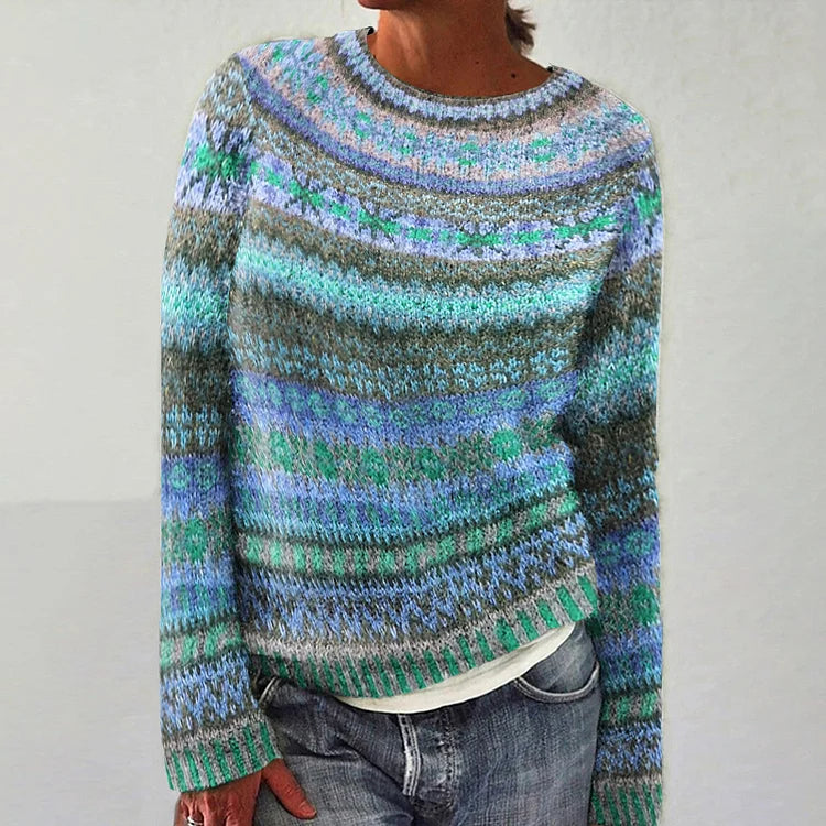 Olivia – Pullover mit Muster