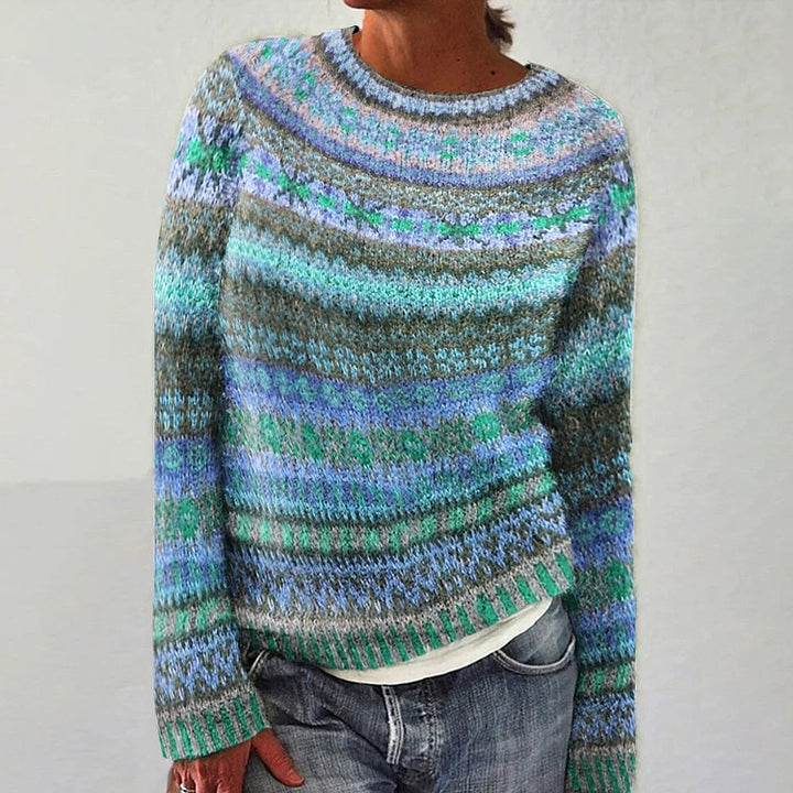 Olivia – Pullover mit Muster
