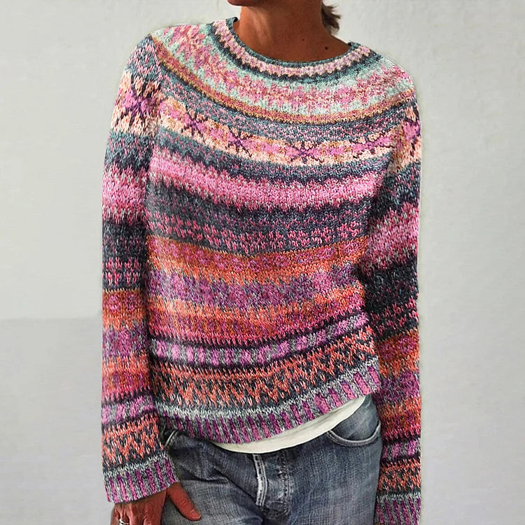 Olivia – Pullover mit Muster