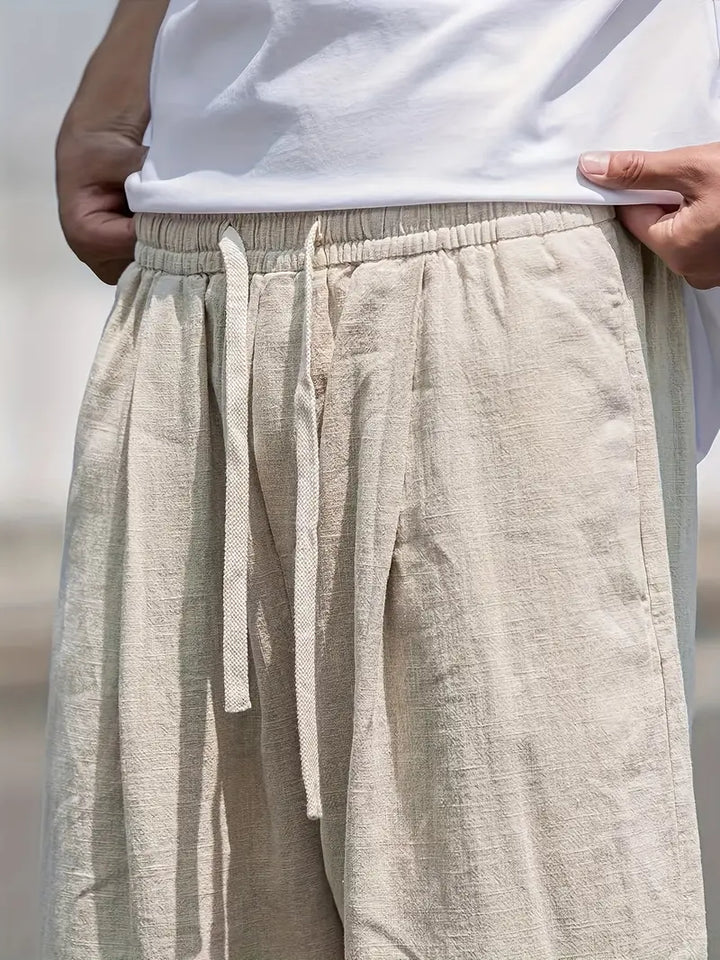 Markus – Baggy linen trousers for Men - Image 4