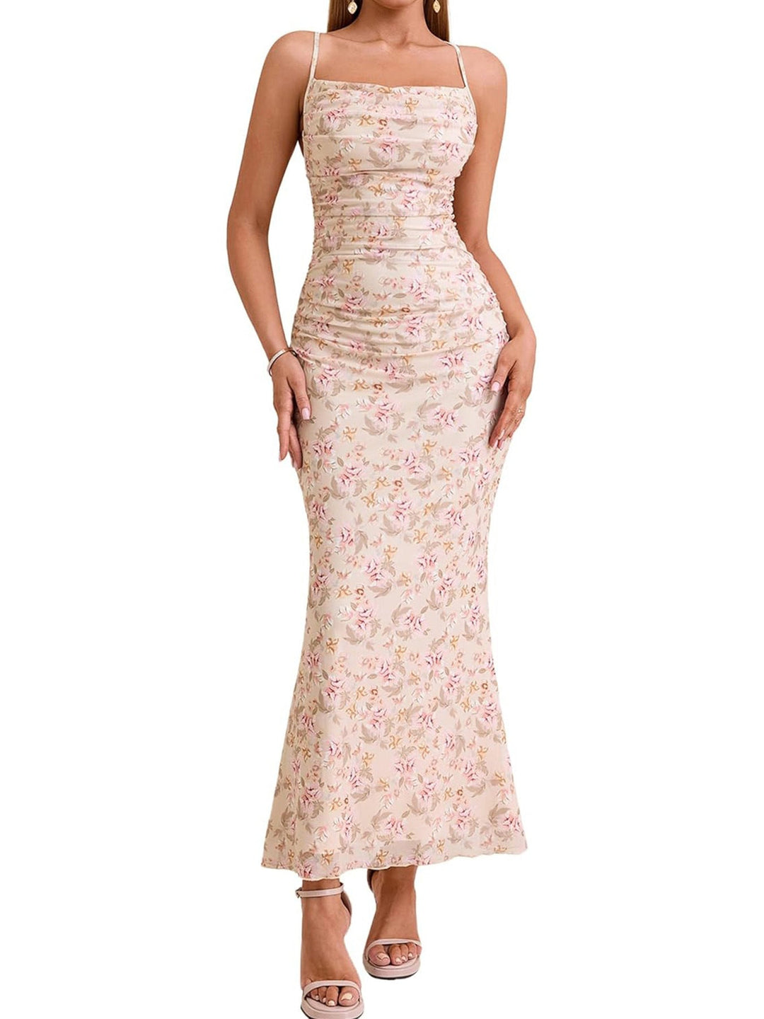 Abendkleid | Kleid mit Blumenmuster
