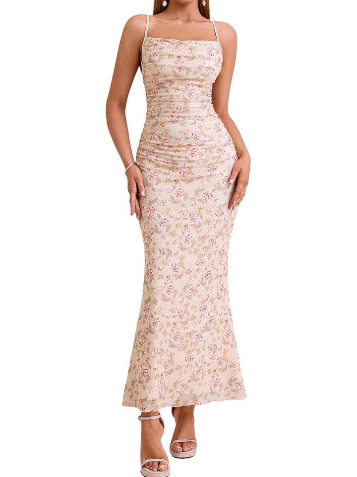 Abendkleid | Kleid mit Blumenmuster