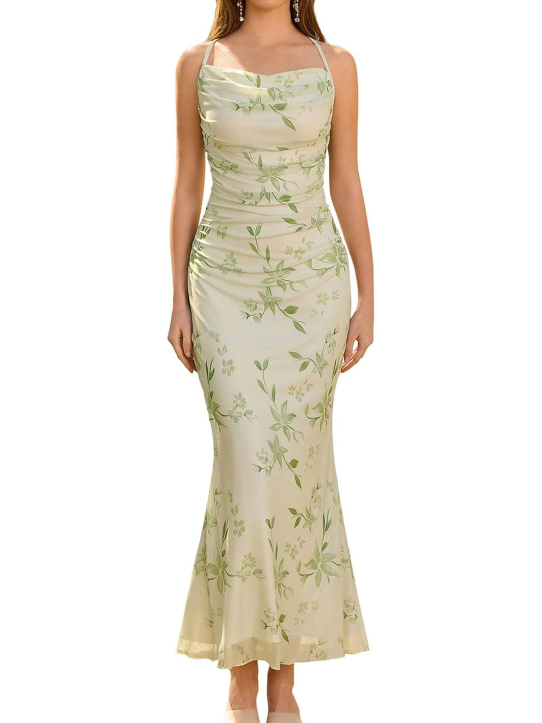 Abendkleid | Kleid mit Blumenmuster