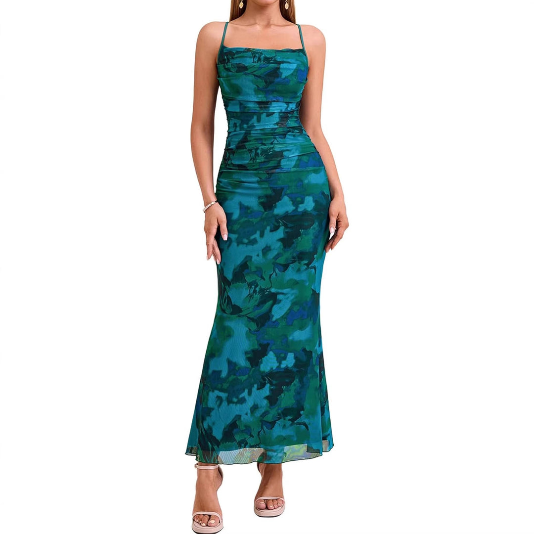 Abendkleid | Kleid mit Blumenmuster