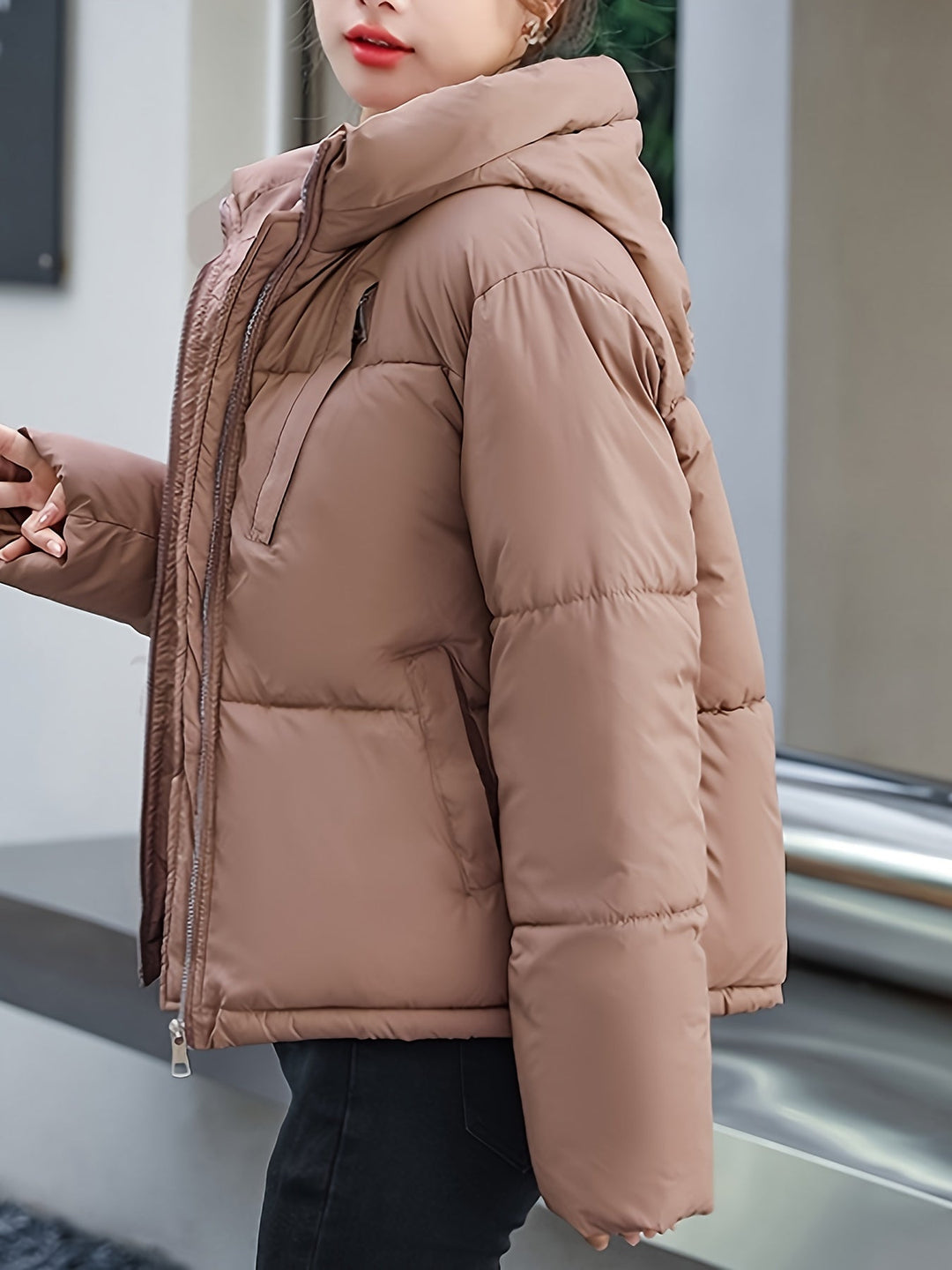 Addison - Kurze Puffer-Winterjacke