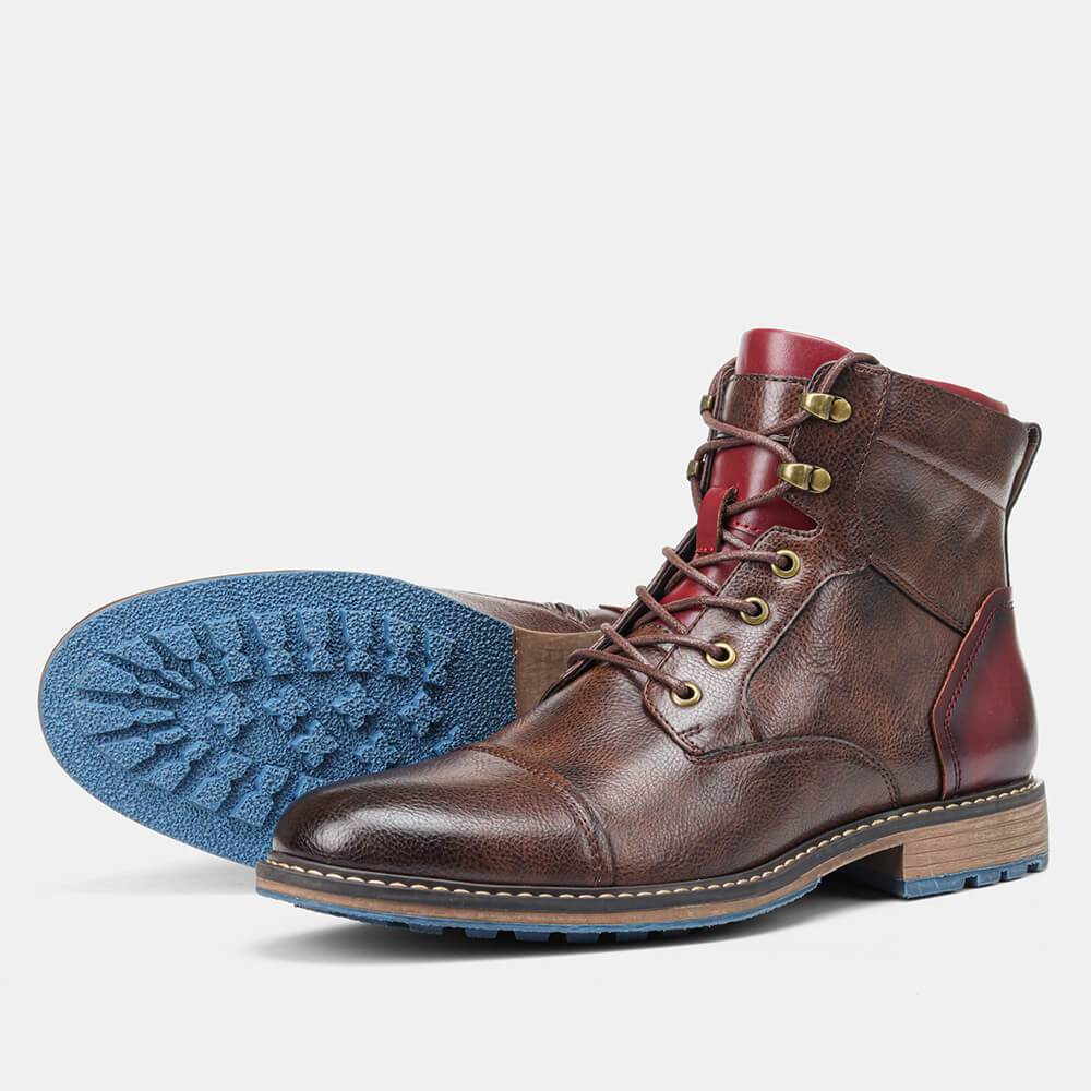 Aemilius | Herren Stiefel Leder – Stilvoll, Schwarz & Atmungsaktiv 5