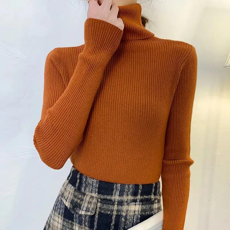 Alice - Einfacher Rollkragenpullover