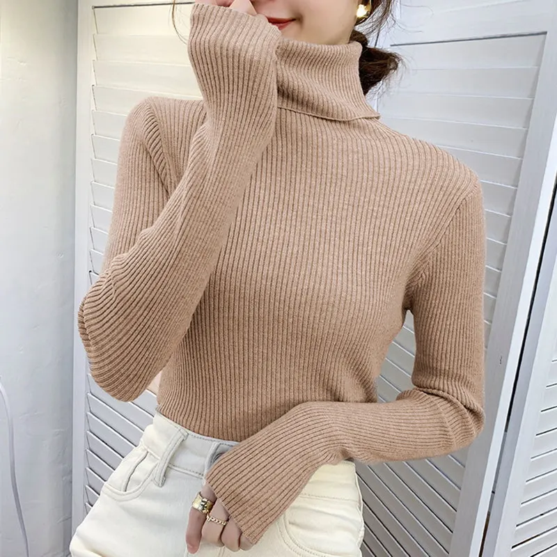 Alice - Einfacher Rollkragenpullover