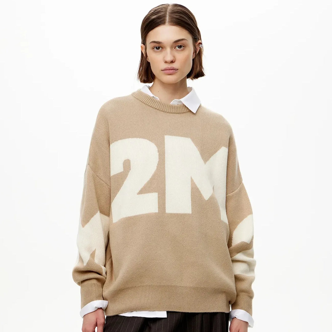 Alicia - Strickpullover aus Jersey