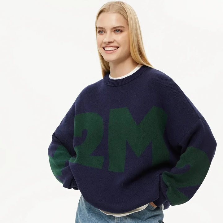 Alicia - Strickpullover aus Jersey