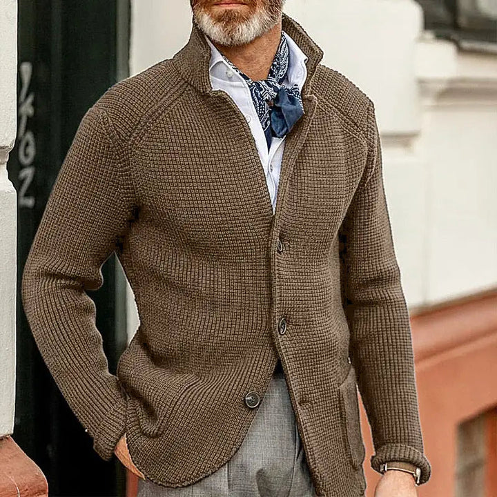 Alvin | Herren Strickjacke – Elegant, Bequem & Vielseitig 1