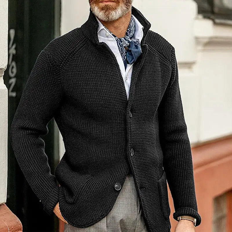 Alvin | Herren Strickjacke – Elegant, Bequem & Vielseitig 2