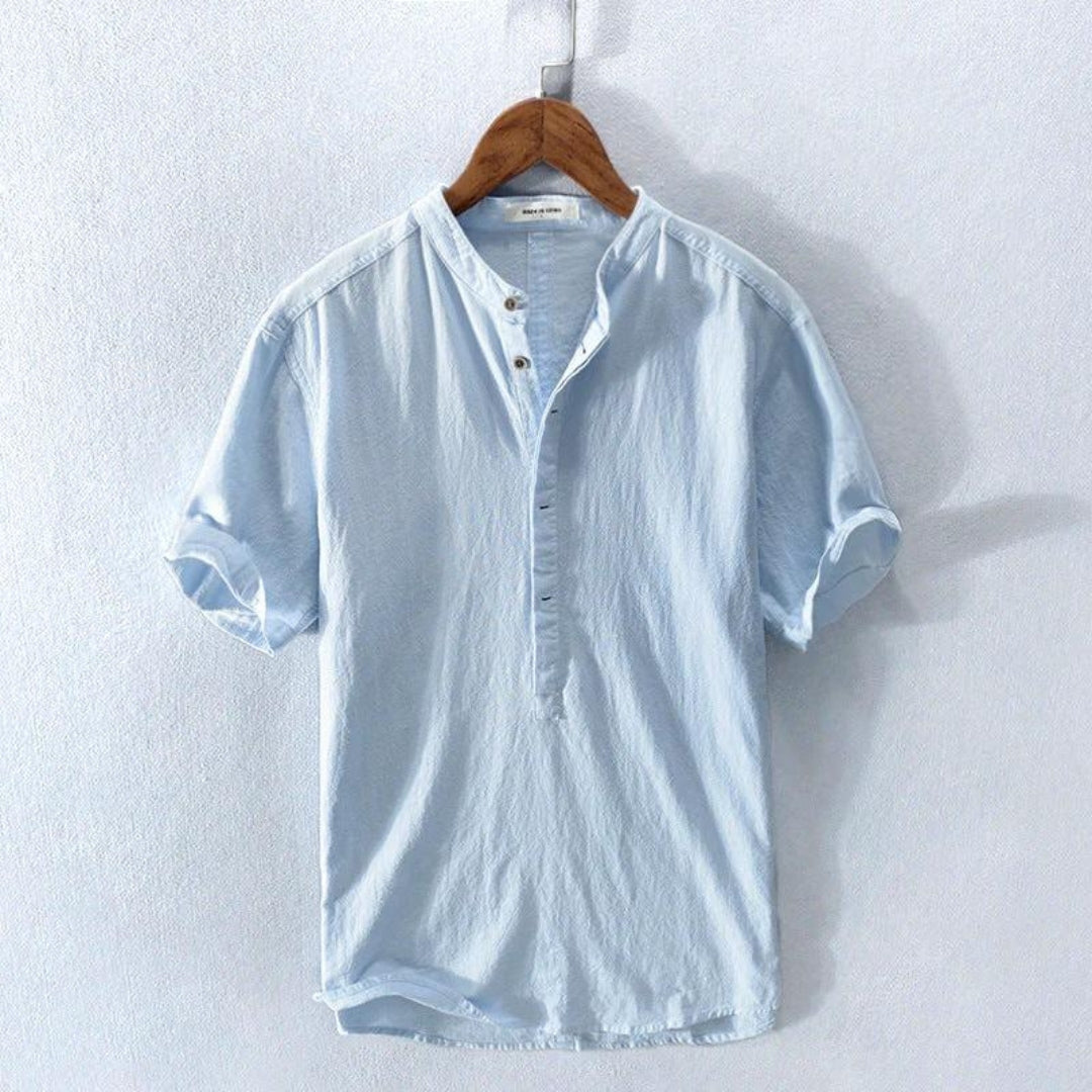 Amalfi | Elegantes Herren Hemd Kurzarm – Lässig, Bequem & Ideal für den Sommer 3
