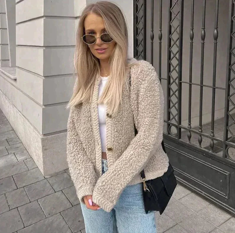 Amara | Schicker Strickcardigan